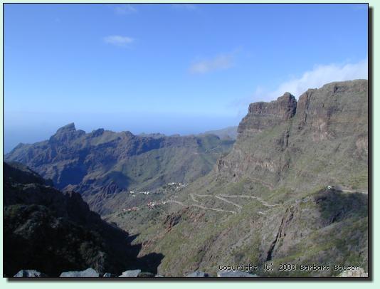 Blick auf Masca